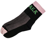 Buffalo Dallas Alpha Kappa Alpha Crew Socks [Black]