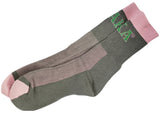 Buffalo Dallas Alpha Kappa Alpha Crew Socks [Grey]