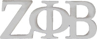 Zeta Phi Beta Classic 3-Letter Lapel Pin [Silver]