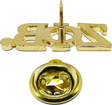 Zeta Phi Beta Classic 3-Letter Lapel Pin [Blue]