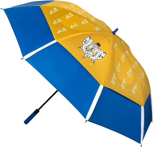 Sigma Gamma Rho Giant Chameleon Umbrella [Blue/Gold]