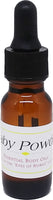 Baby Powder Scented Body Oil Fragrance [Gold - 1/2 oz. - Brown Amber Glass - Glass Dropper Top]