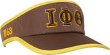 Iota Phi Theta Featherlight Mens Visor [Brown]