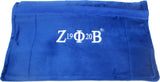 Zeta Phi Beta Embroidered Velour Seatbelt Sleeve [Blue]