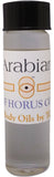 White Arabian Musk Scented Body Oil Fragrance