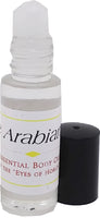White Arabian Musk Scented Body Oil Fragrance
