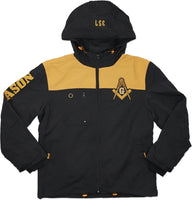 Big Boy Mason Divine S5 Hooded Mens Windbreaker Jacket [Black]