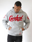 Big Boy Pittsburgh Crawfords Heritage Mens Hoodie [Grey]