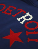 Big Boy Detroit Stars Heritage Mens Hoodie [Navy Blue]