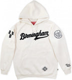 Big Boy Birmingham Black Barons Heritage Mens Hoodie [Ivory White]