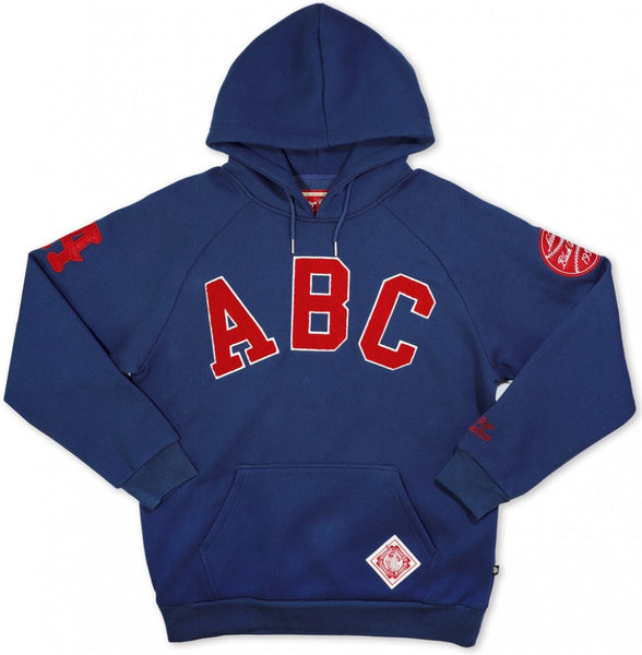 Big Boy Atlanta Black Crackers Heritage Mens Hoodie [Navy Blue]