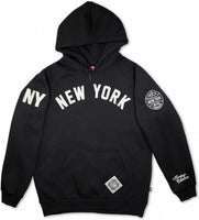 Big Boy New York Black Yankees Heritage Mens Hoodie [Black]