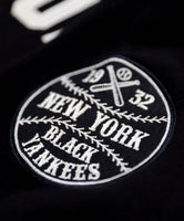 Big Boy New York Black Yankees Heritage Mens Hoodie [Black]