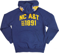 Big Boy North Carolina A&T Aggies S8 Mens Hoodie [Navy Blue]