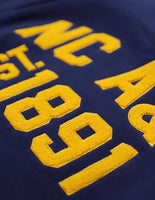 Big Boy North Carolina A&T Aggies S8 Mens Hoodie [Navy Blue]
