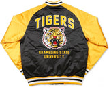 Big Boy Grambling State Tigers S6 Mens Baseball Jacket [Black]