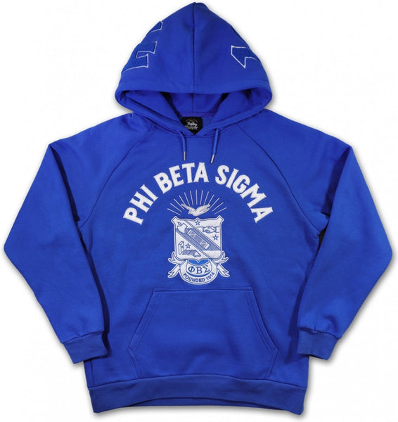 Big Boy Phi Beta Sigma Divine 9 S6 Pullover Mens Hoodie [Royal Blue]