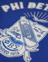Big Boy Phi Beta Sigma Divine 9 S6 Pullover Mens Hoodie [Royal Blue]