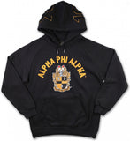 Big Boy Alpha Phi Alpha Divine 9 S6 Pullover Hoodie [Black]
