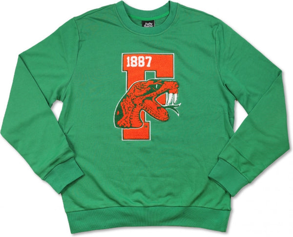 Big Boy Florida A&M Rattlers S3 Mens Sweatshirt [Green]