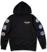 Big Boy Tuskegee Airmen S4 Pullover Mens Hoodie [Black]
