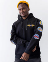 Big Boy Tuskegee Airmen S4 Pullover Mens Hoodie [Black]