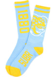 Big Boy Southern Jaguars S4 Mens Athletic Socks [Sky Blue]