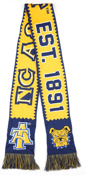 Big Boy North Carolina A&T Aggies S7 Scarf [Navy Blue]