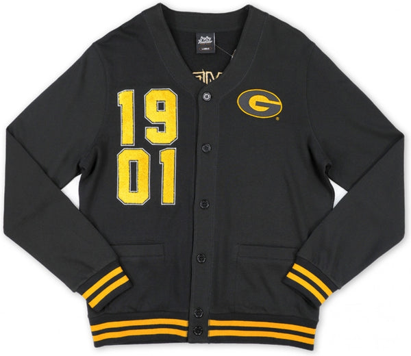 Big Boy Grambling State Tigers S3 Mens Cardigan [Black]