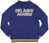 Big Boy North Carolina A&T Aggies S3 Mens Cardigan [Navy Blue]