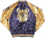 Big Boy North Carolina A&T Aggies S3 Ladies Sequins Jacket [Navy Blue]