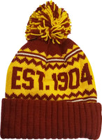 Big Boy Bethune-Cookman Wildcats S253 Beanie With Ball [Gold]
