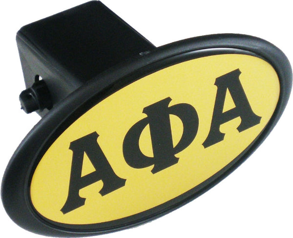 Alpha Phi Alpha Domed Hitch Cover [Black]