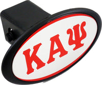 Kappa Alpha Psi Domed Hitch Cover [Black]