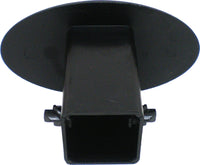 Eastern Star Domed Hitch Cover [Black]