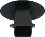 Eastern Star Domed Hitch Cover [Black]