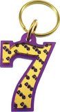 Omega Psi Phi Line #7 Key Chain [Purple]