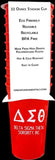 Delta Sigma Theta Plastic Stadium Cups [Red]