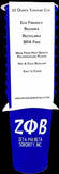 Zeta Phi Beta Plastic Stadium Cups [Blue - 22 oz. - 10 Per Pack]