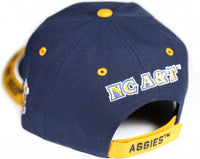 Big Boy North Carolina A&T Aggies S148 Razor Mens Cap [Navy Blue]