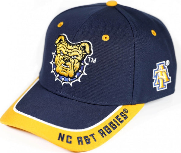 Big Boy North Carolina A&T Aggies S148 Razor Mens Cap [Navy Blue]