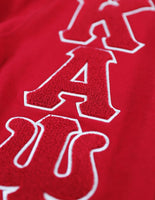 Big Boy Kappa Alpha Psi Divine 9 S5 Light Weight Mens Cardigan [Crimson Red]