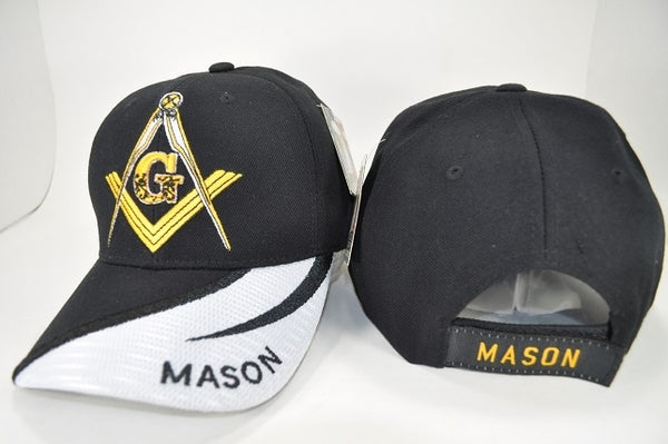 Mason Emblem M01 Micro Mesh Bill Mens Cap [Black]