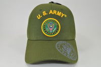 U.S. Army Shield Arch Shadow Bill Mens Cap [Olive Green]