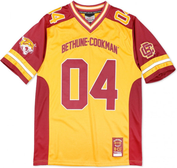 Big Boy Bethune-Cookman Wildcats S13 Mens Football Jersey [Gold]