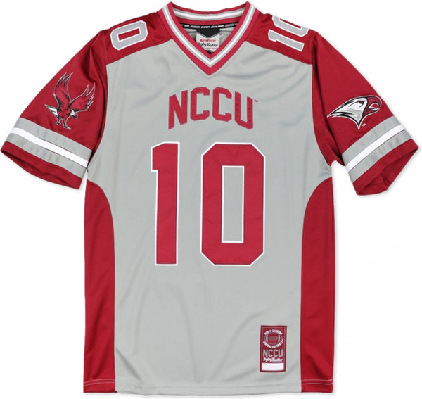Big Boy North Carolina Central Eagles S13 Mens Football Jersey [Grey]