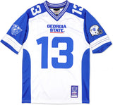 Big Boy Georgia State Panthers S13 Mens Football Jersey [White]