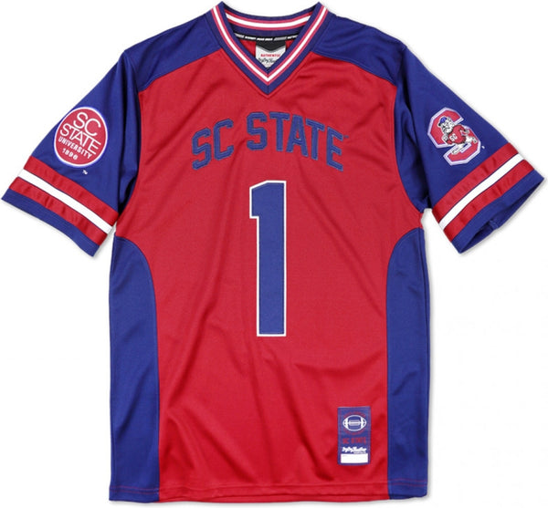 Big Boy South Carolina State Bulldogs S13 Mens Football Jersey [Maroon]