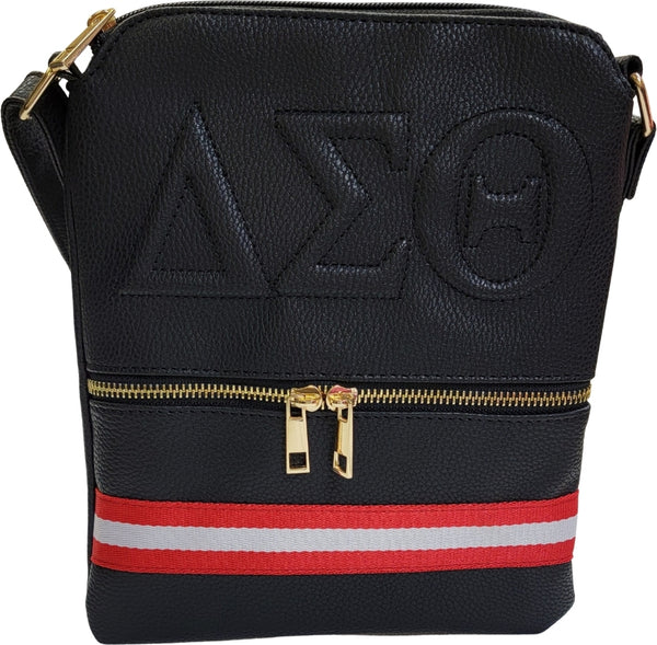 Buffalo Dallas Delta Sigma Theta Crossbody Bag [Black]