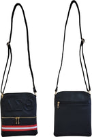 Buffalo Dallas Delta Sigma Theta Crossbody Bag [Black]